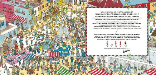 Buchcover und Innenansicht für das Buch: Where is Wally The Mighty Magical Mixup