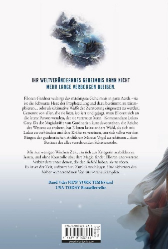 Buchcover und Innenansicht für das Buch: THE SHADOW WAND