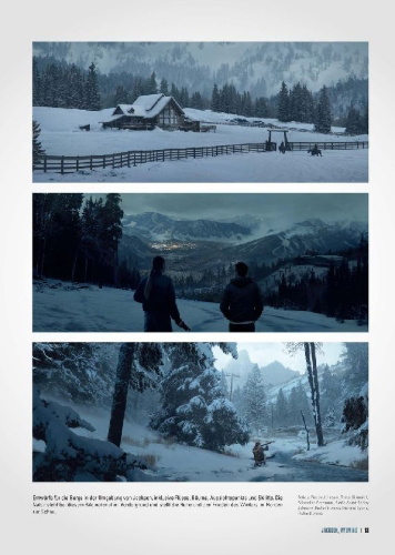Buchcover und Innenansicht für das Buch: The Art of The Last of Us Teil II