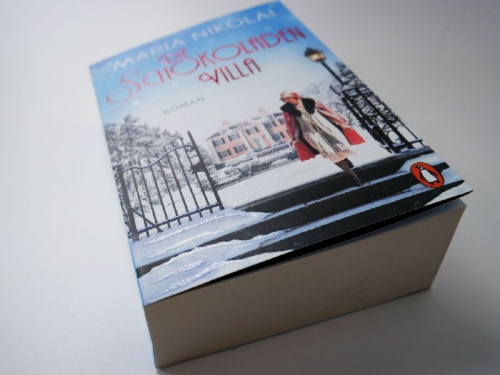 Buchcover und Innenansicht für das Buch: Die Schokoladenvilla