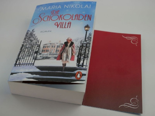Buchcover und Innenansicht für das Buch: Die Schokoladenvilla