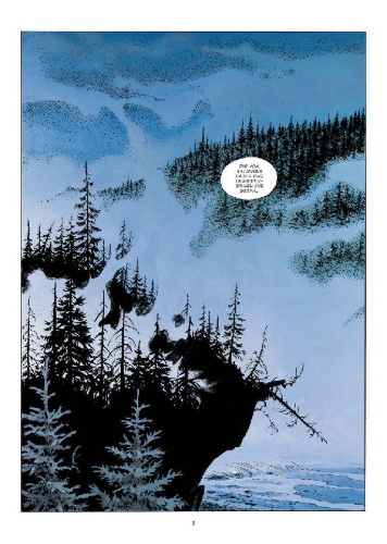 Buchcover und Innenansicht für das Buch: Thorgal Saga: Wendigo