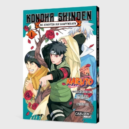 Buchcover und Innenansicht für das Buch: Naruto Konoha Shinden