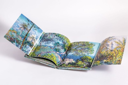 Buchcover und Innenansicht für das Buch: MONET