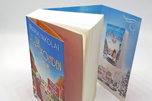 Buchcover und Innenansicht für das Buch: Die Schokoladenvilla - Goldene Jahre
