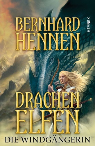 Buchcover und Innenansicht für das Buch: Drachenelfen 02 - Die Windgängerin