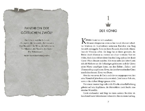 Buchcover und Innenansicht für das Buch: I Killed the King