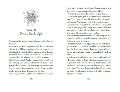 Buchcover und Innenansicht für das Buch: Holiday Magic. A Bliss Novel