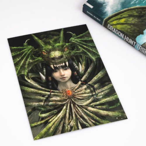 Buchcover und Innenansicht für das Buch: Dragon Hunt Tribe
