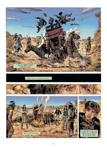 Buchcover und Innenansicht für das Buch: Wild West 4