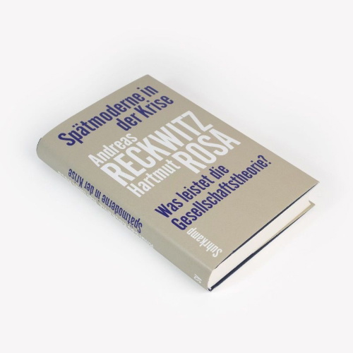Buchcover und Innenansicht für das Buch: Spätmoderne in der Krise