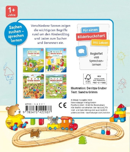 Buchcover und Innenansicht für das Buch: Mein erstes Sachen suchen: Mein Zuhause