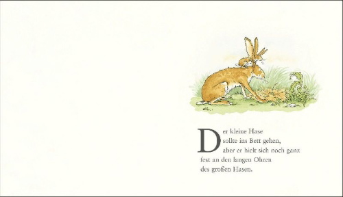 Buchcover und Innenansicht für das Buch: Weißt du eigentlich, wie lieb ich dich hab? Mini-Bilderbuch