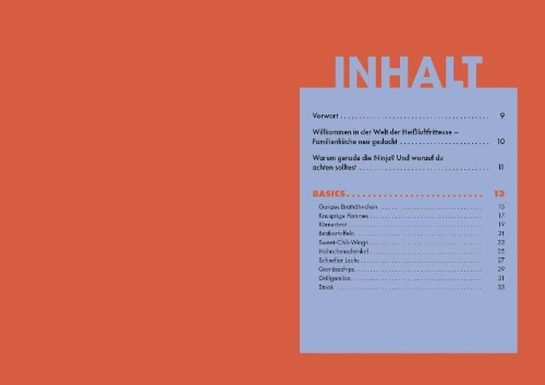 Buchcover und Innenansicht für das Buch: Einfach und schnell kochen mit dem Ninja®