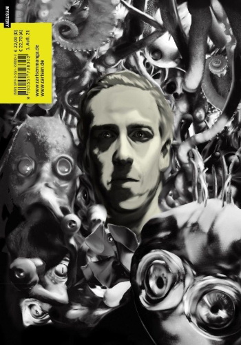 Buchcover und Innenansicht für das Buch: Toki o Koeru Kage Lovecraft Kessakushu