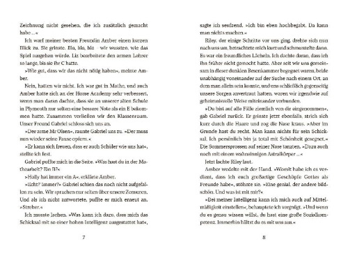 Buchcover und Innenansicht für das Buch: Horse Academy - Stürmische Zeiten