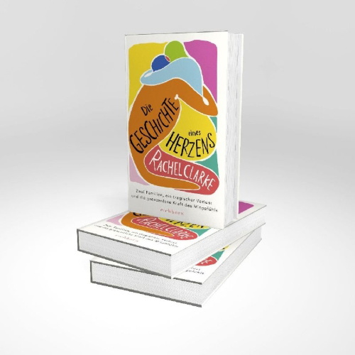 Buchcover und Innenansicht für das Buch: Die Geschichte eines Herzens