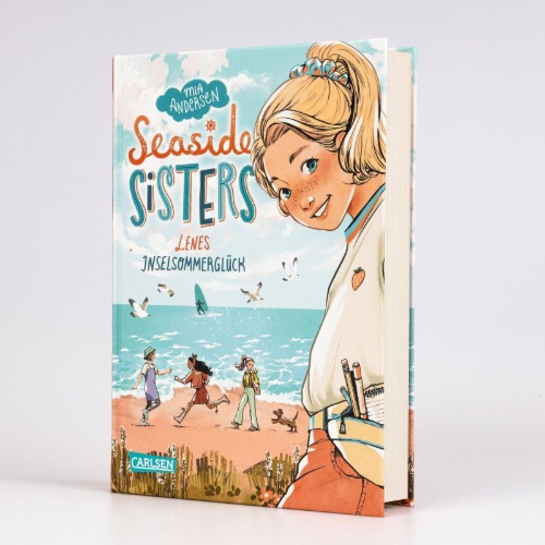 Buchcover und Innenansicht für das Buch: Seaside Sisters 1: Lenes Inselsommerglück