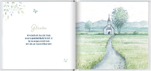Buchcover und Innenansicht für das Buch: Zur Taufe
