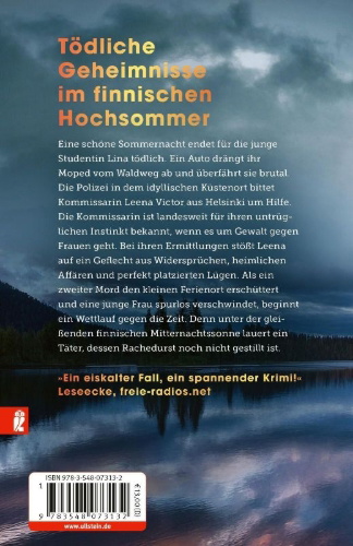 Buchcover und Innenansicht für das Buch: Tod in heller Sommernacht