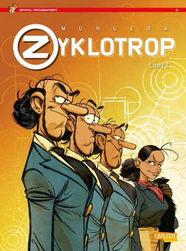 Buchcover und Innenansicht für das Buch: Lady Z