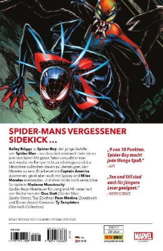Buchcover und Innenansicht für das Buch: Amazing Spider-Man (2022) 31 (VI); Spider-Boy (2024)