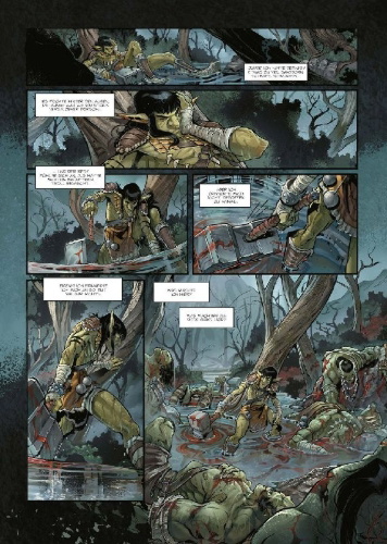 Buchcover und Innenansicht für das Buch: Orks & Goblins. Band 17